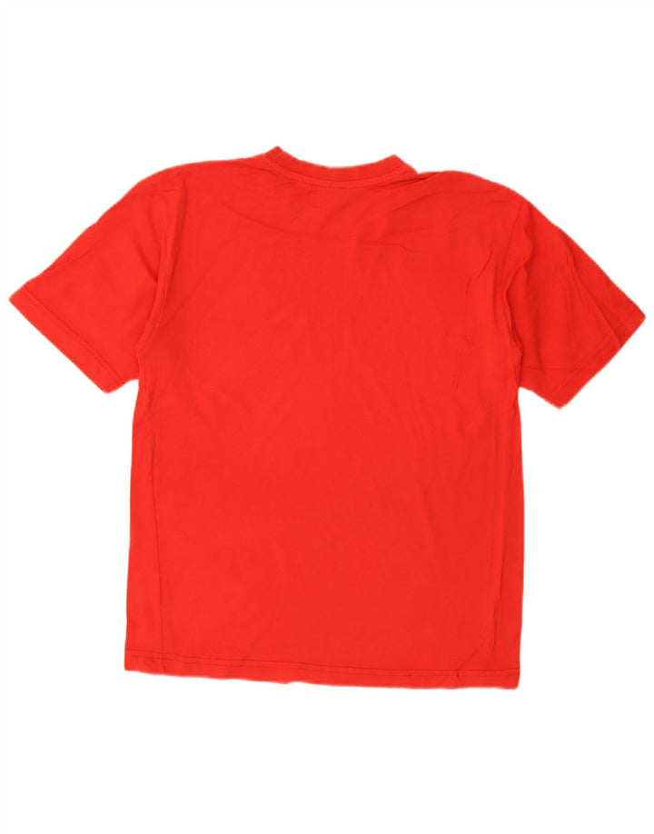 Tricou cu grafică Fila pentru bărbați Top mic Bumbac roșu