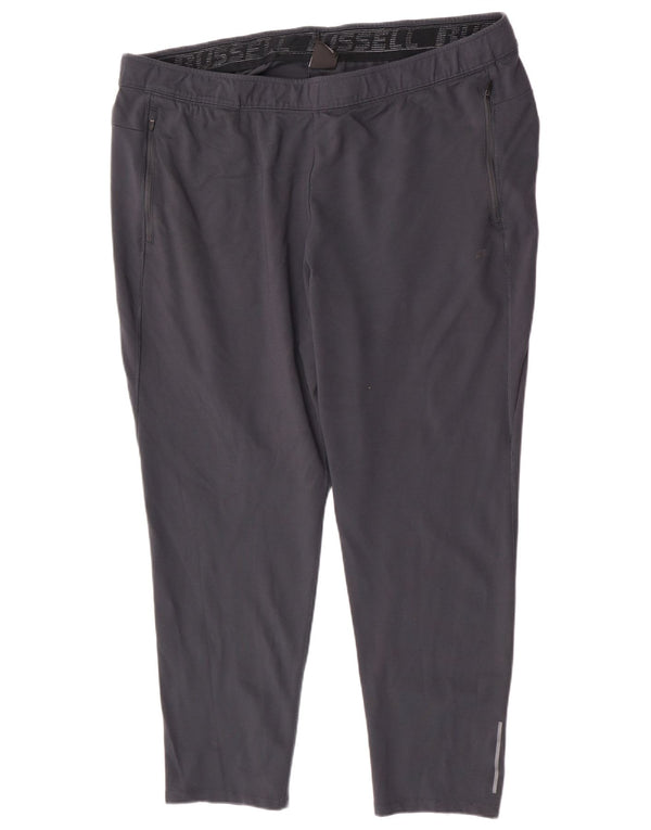 Pantaloni de trening Russell Athletic pentru bărbați, 3XL, raion gri