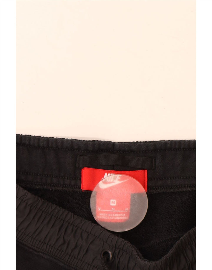 Pantaloni de trening Nike pentru bărbați Joggeri, bumbac mediu negru