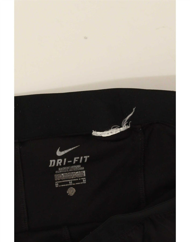 Pantaloni scurți sport Nike Dri Fit pentru femei UK 14 Medium Black