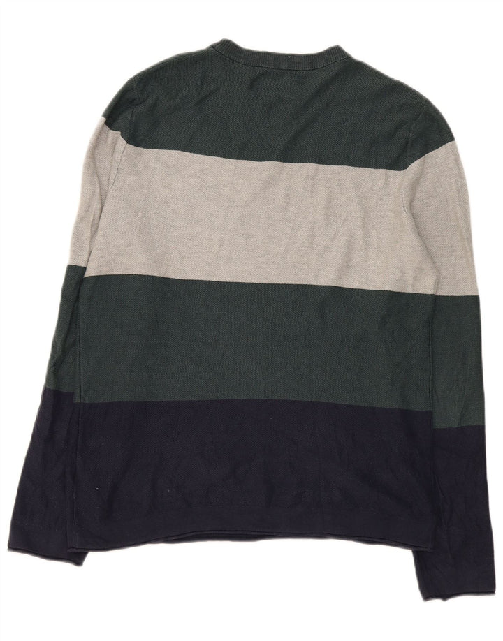 Jack & Jones Top pentru bărbați cu mânecă lungă, mare, multicolor, din bumbac