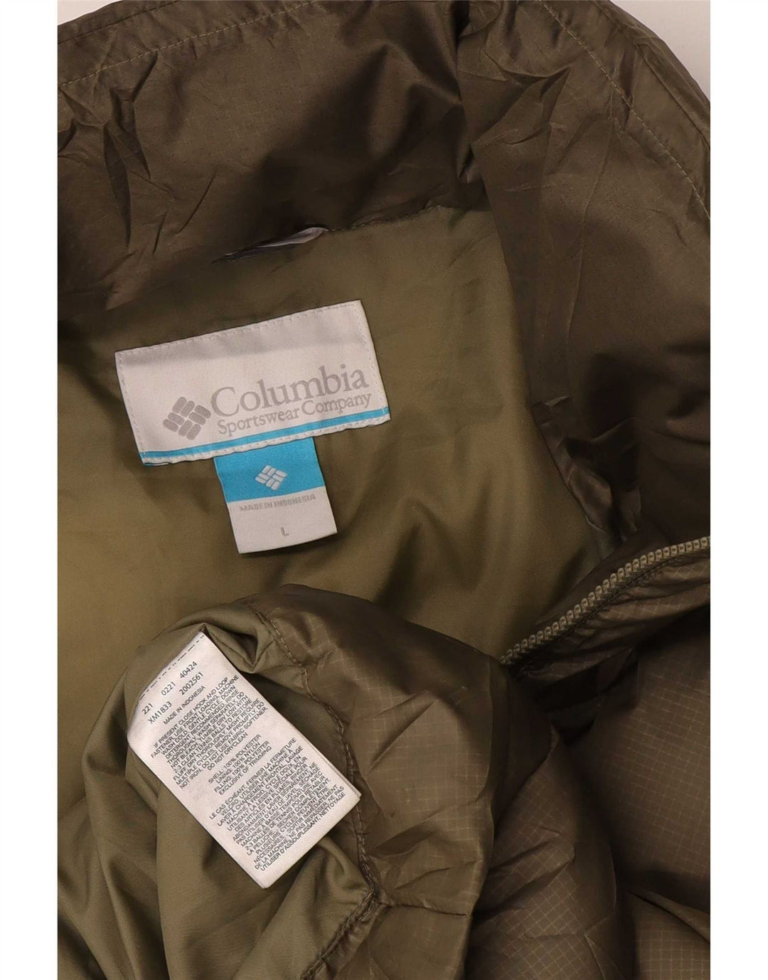 Jachetă căptușită pentru bărbați Columbia UK 40 Poliester verde mare