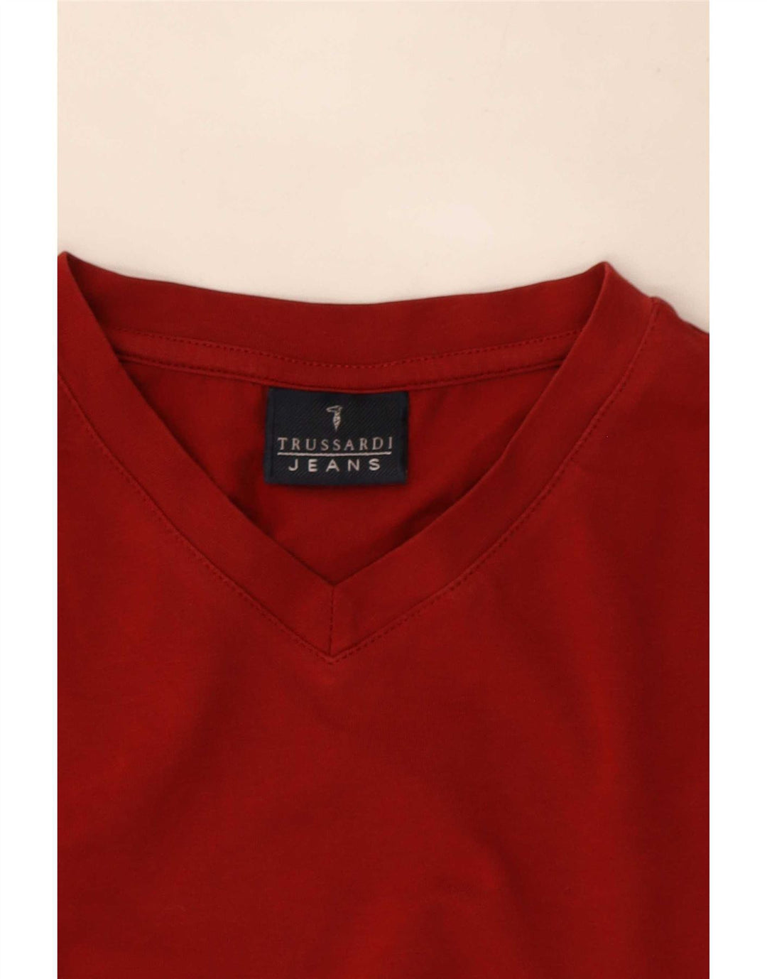 Tricou Trussardi Jeans pentru bărbați Top Medium Red