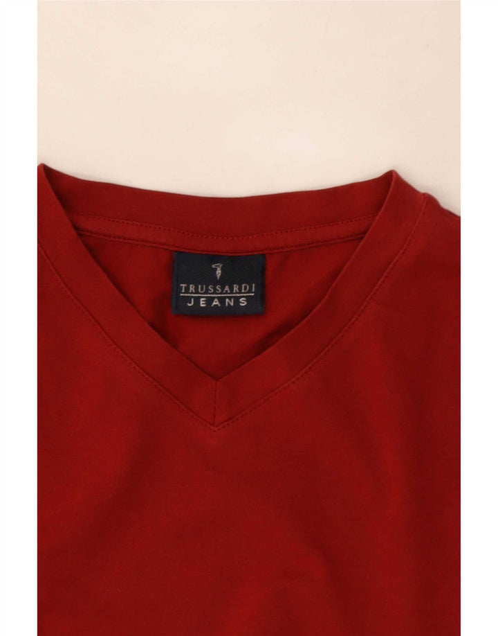 Tricou Trussardi Jeans pentru bărbați Top Medium Red