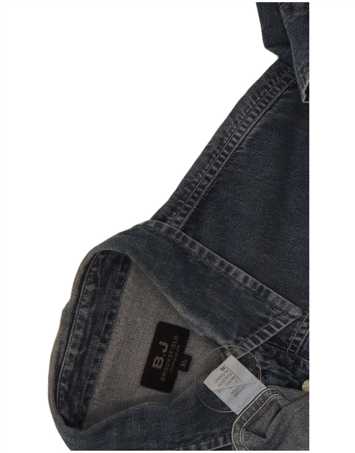 Cămașă de blugi pentru bărbați Brooksfield, XL, bumbac, albastru