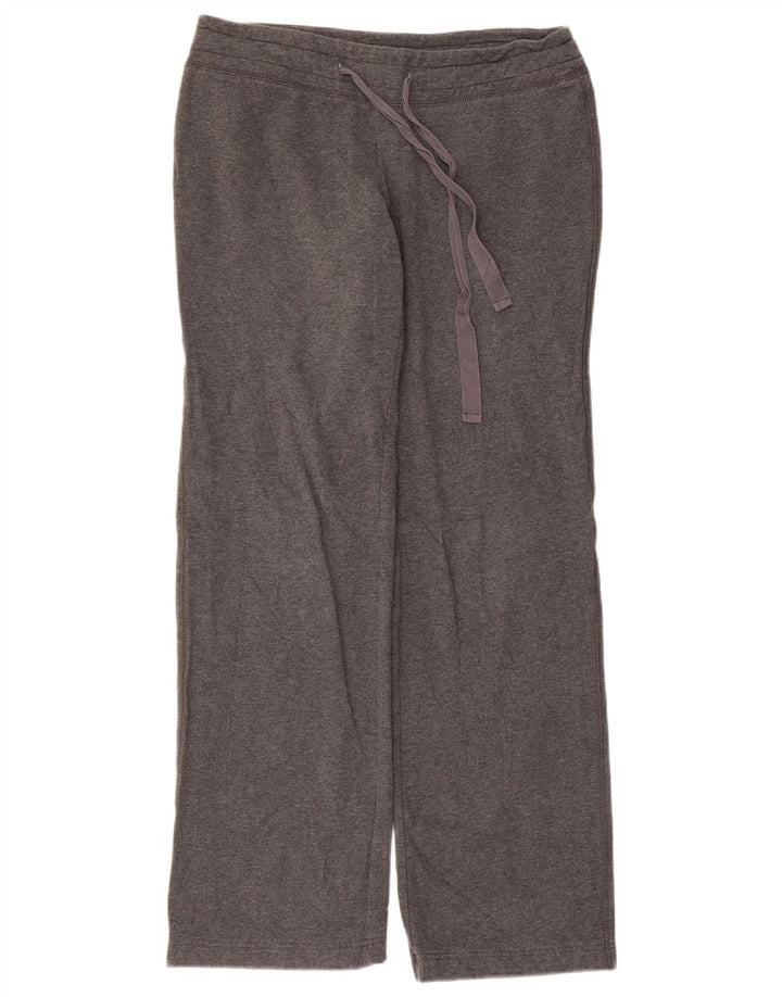 EDDIE BAUER Pantaloni de trening pentru femei UK 10 Bumbac gri mic