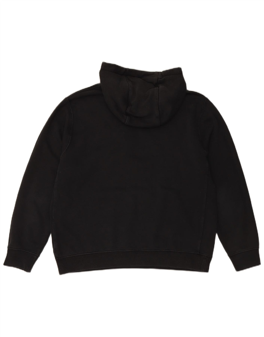 Pulover NIKE pentru bărbați, bumbac mare, negru