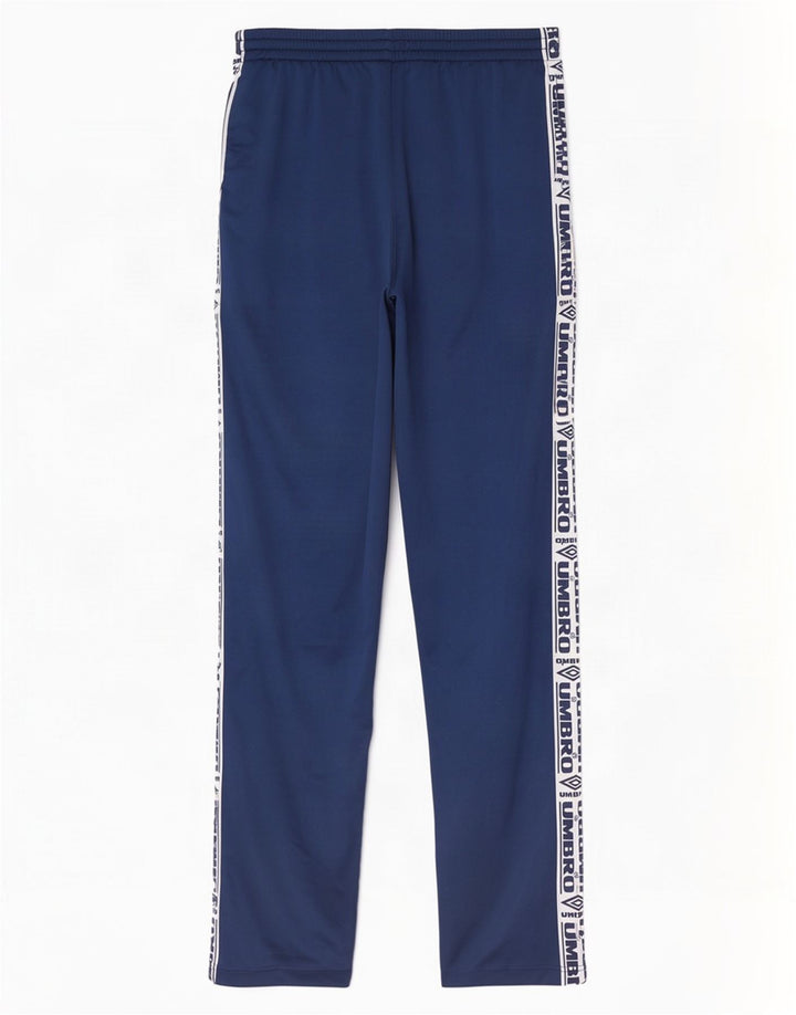 Pantaloni de trening grafic Umbro pentru bărbați, mari, bleumarin, color block