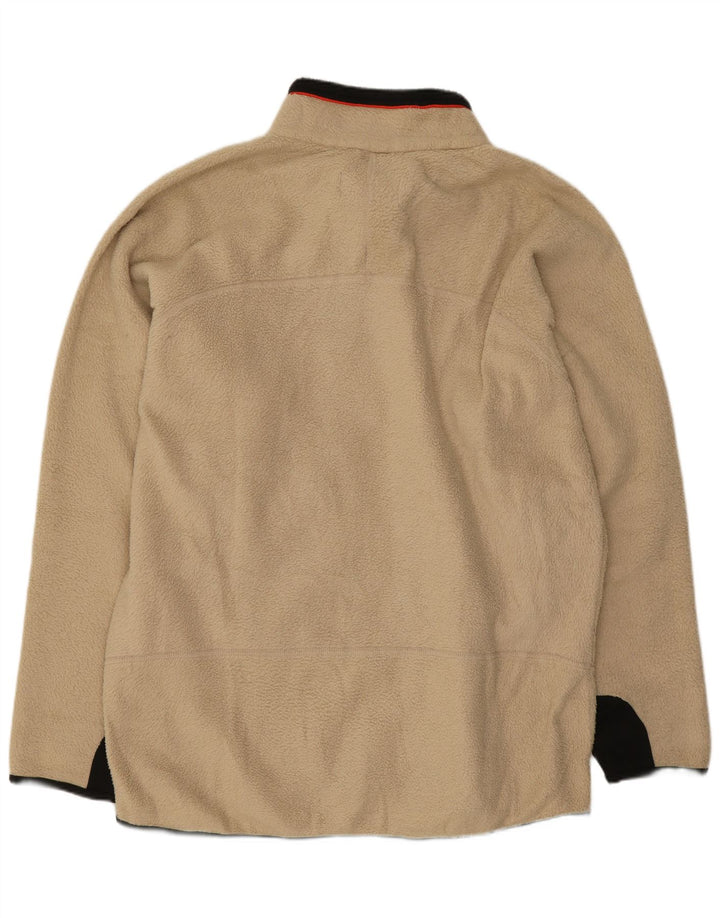 Jachetă pentru bărbați Fila Fleece UK 44 2XL Bej Poliester color bloc