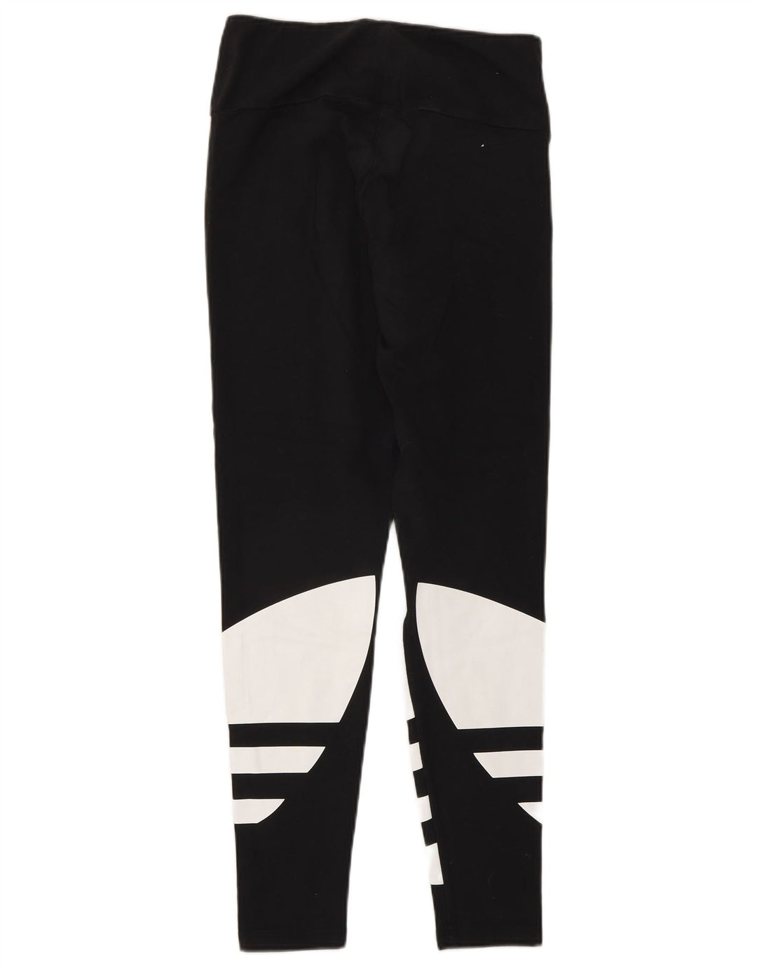 Adidas Womens Graphic Leggings UK 10 Small Black Colourblock