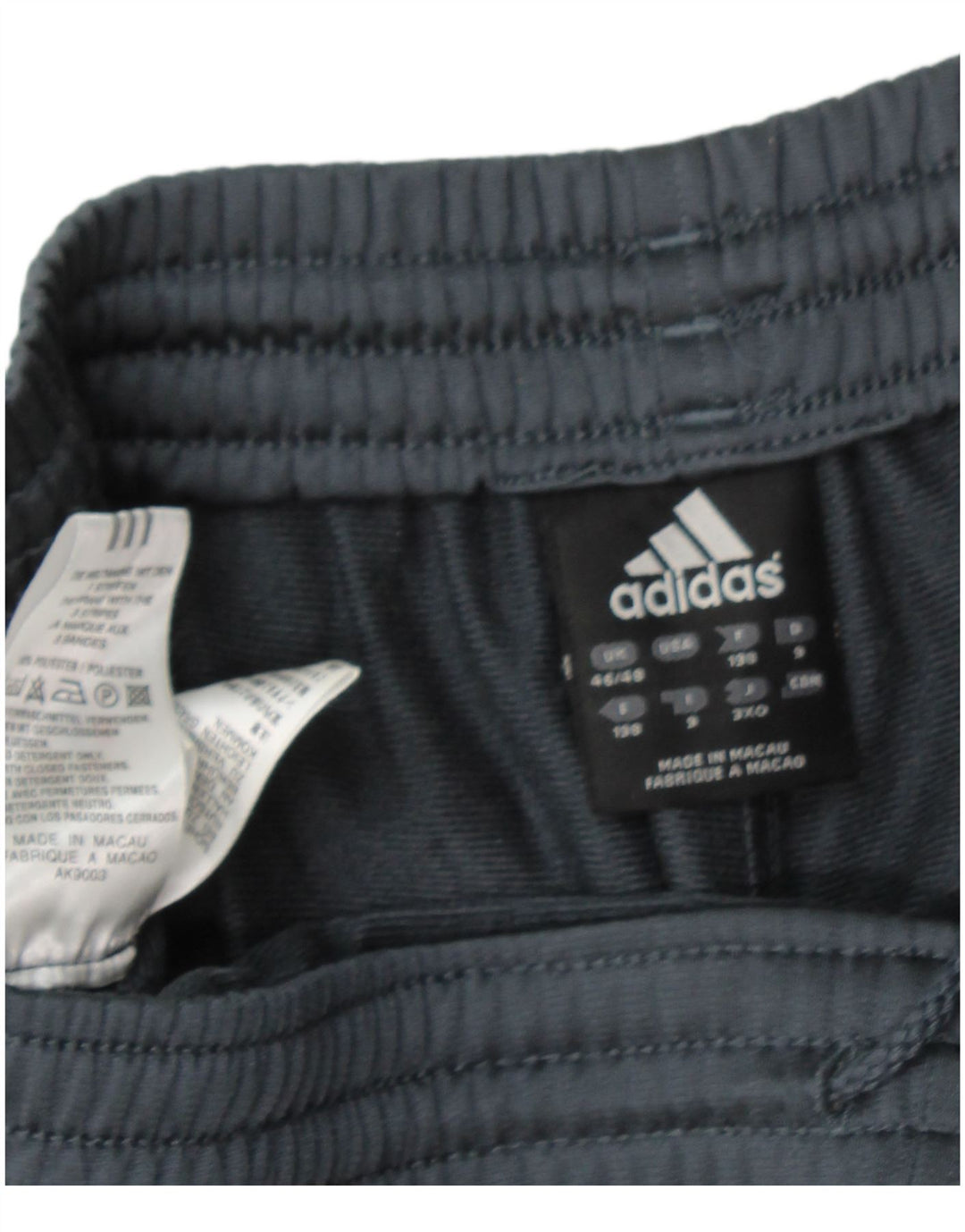 Pantaloni de trening ADIDAS pentru bărbați UK 46/48 XL poliester gri