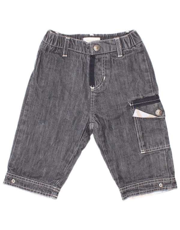 Burberry Baby Boys Blugi Cargo Straight 3-6 Luni L16 L8 Bumbac Albastru