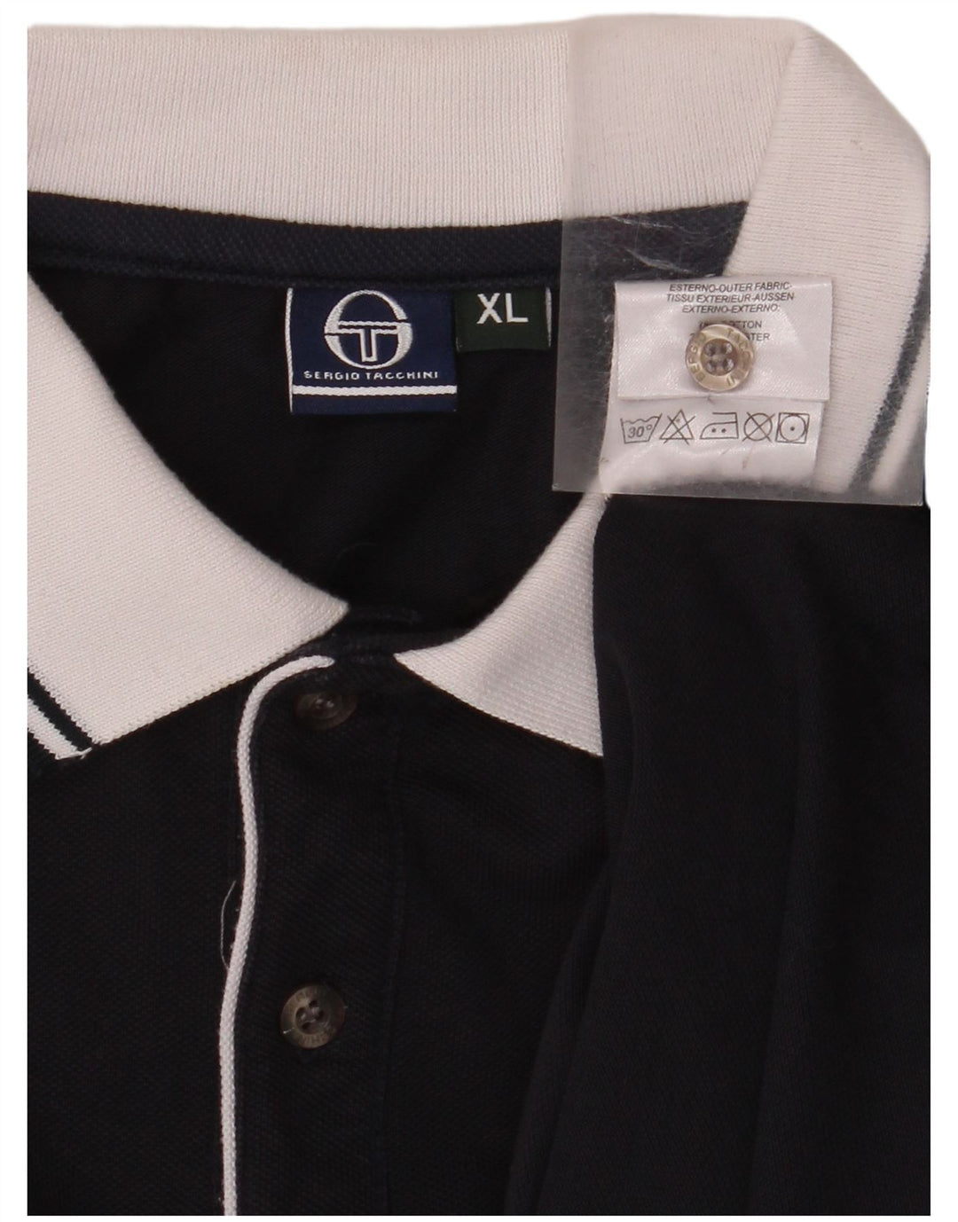 SERGIO TACCHINI Tricou Polo pentru bărbați XL Bumbac bleumarin