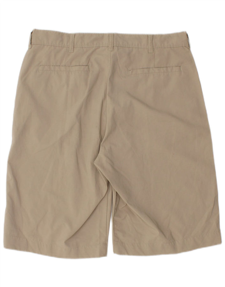 Pantaloni scurți chino pentru bărbați IZOD W32 poliester mediu bej