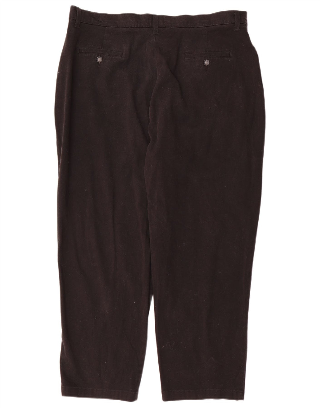 Pantaloni casual crop Lee pentru femei US 18 2XL W38 L28 bumbac negru