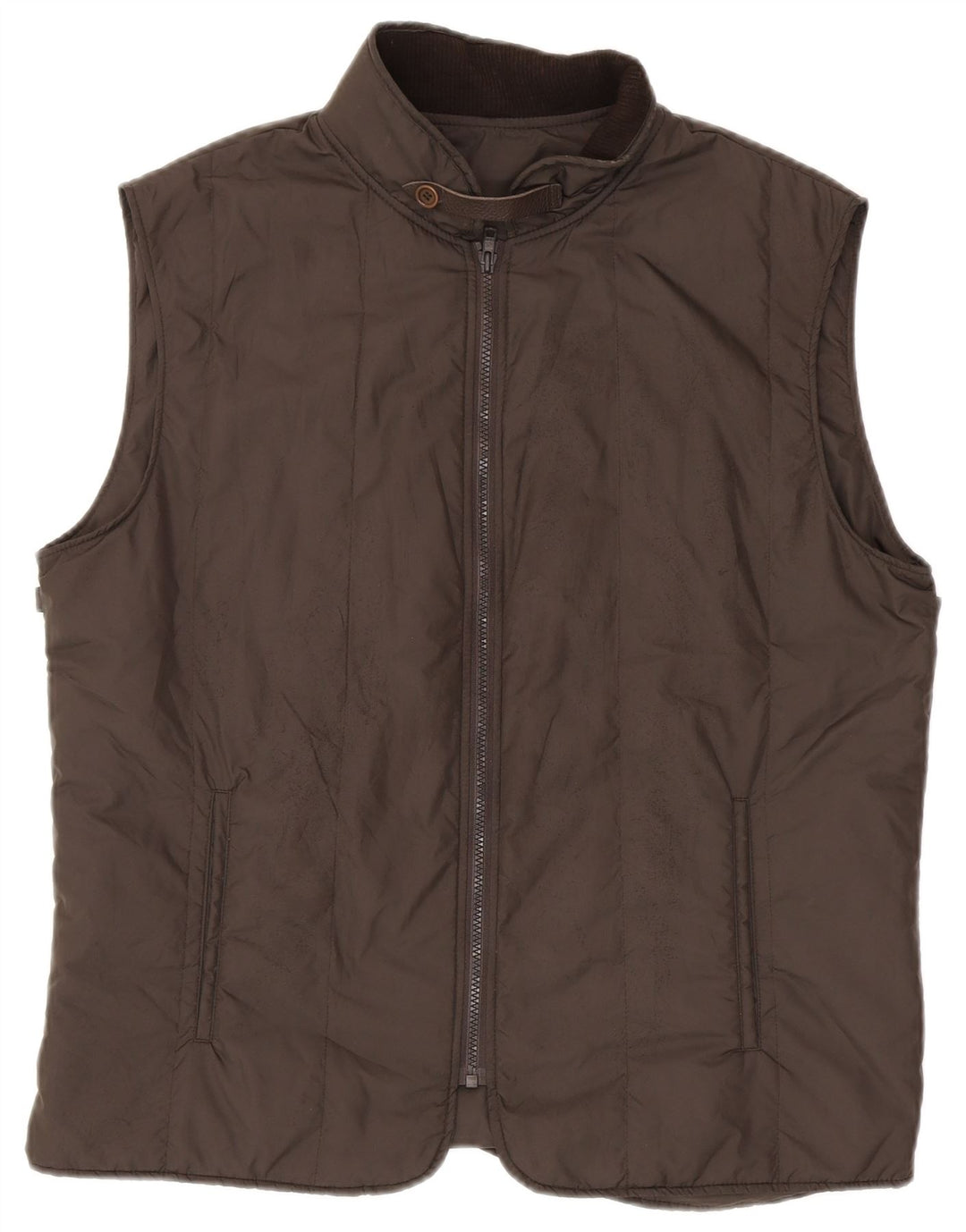 Gilet captusit Massimo Dutti pentru bărbați EU 52, mare, gri, poliester