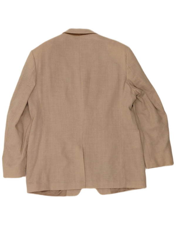 Jachetă pentru bărbați Marks & Spencer, cu 2 nasturi, UK 44 XL, in bej
