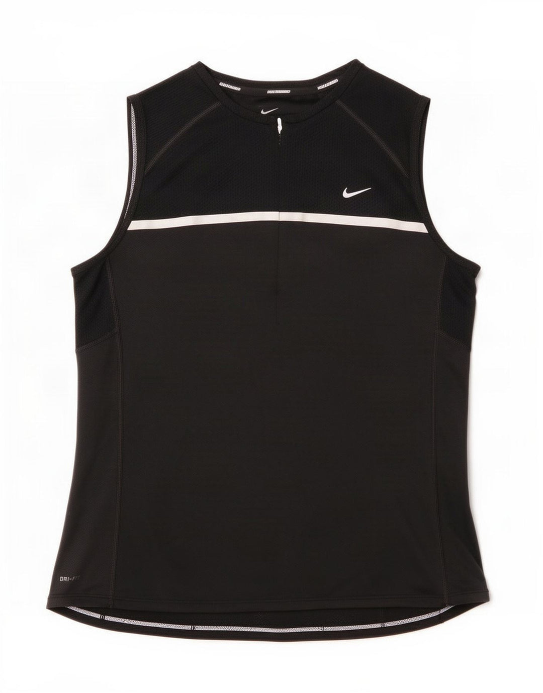 Vesta Nike Dri Fit pentru femei UK 16 Large Negru