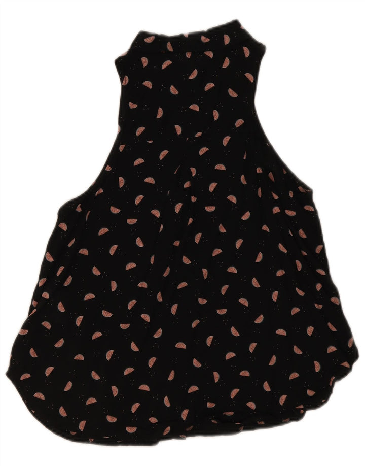 CLOCK HOUSE Bluză cămașă cu model abstract pentru femei EU 38 Medium Black