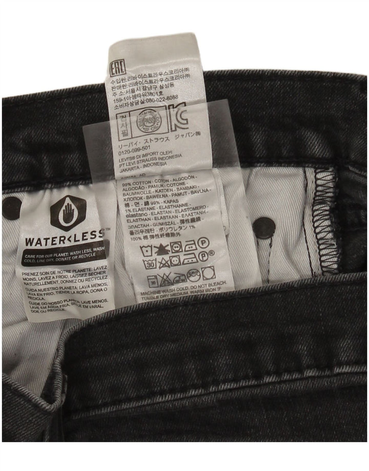 Blugi slim pentru bărbați Levi's W34 L32 bumbac gri