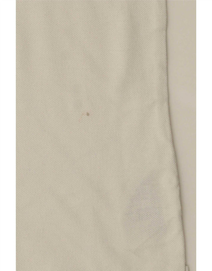 Tricou polo pentru bărbați Gap, mare, alb, bumbac