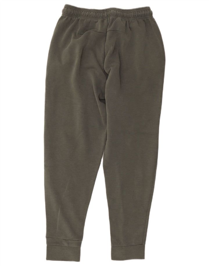 Pantaloni de trening Adidas pentru bărbați, bumbac mediu kaki