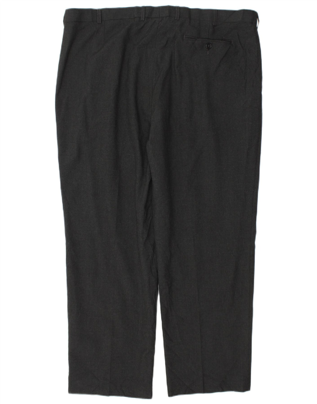 Pantaloni de costum conici pentru bărbați Marks & Spencer L42 L29 Poliester gri