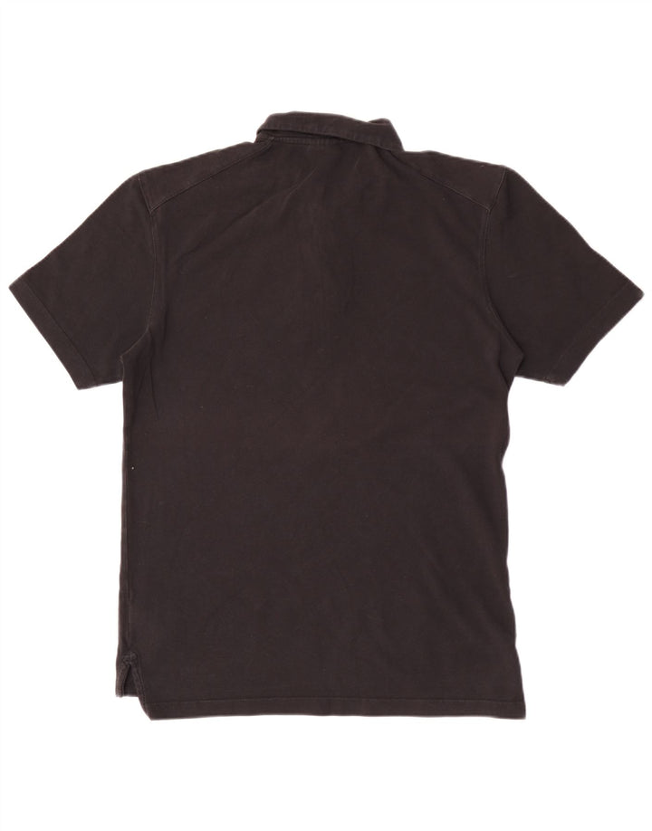 Tricou polo Reebok pentru bărbați, bumbac mediu negru