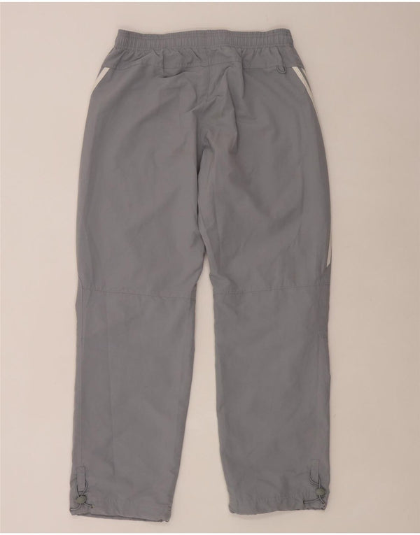 Pantaloni de trening pentru bărbați Adidas, gri mediu, poliester