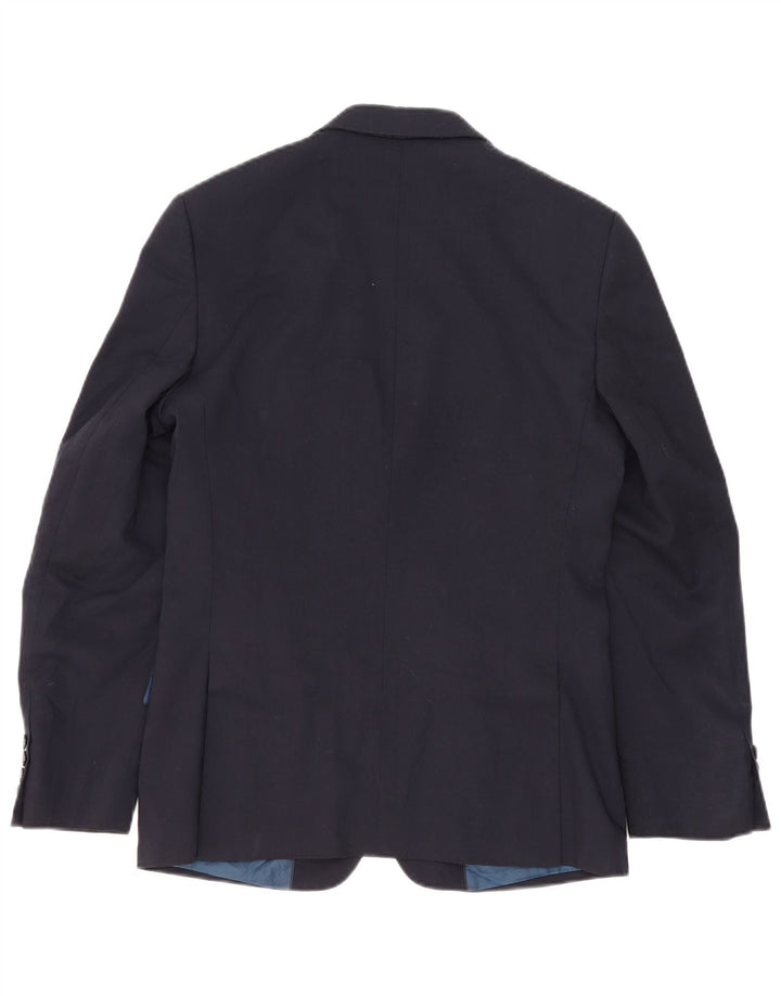 MARKS & SPENCER Jachetă blazer pentru bărbați cu 2 nasturi UK 36 Mic bleumarin
