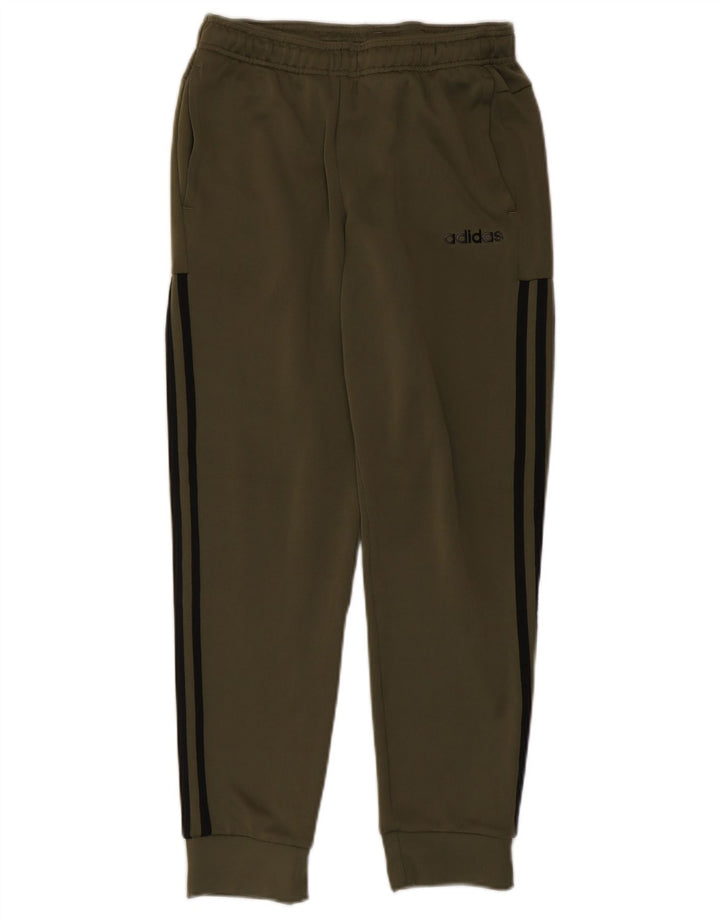 Pantaloni de trening pentru bărbați Adidas Pantaloni de jogging Mici Kaki Poliester
