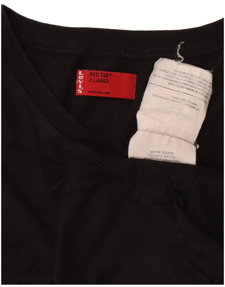 Tricou Bărbați LEVI'S Top XL Bumbac Negru