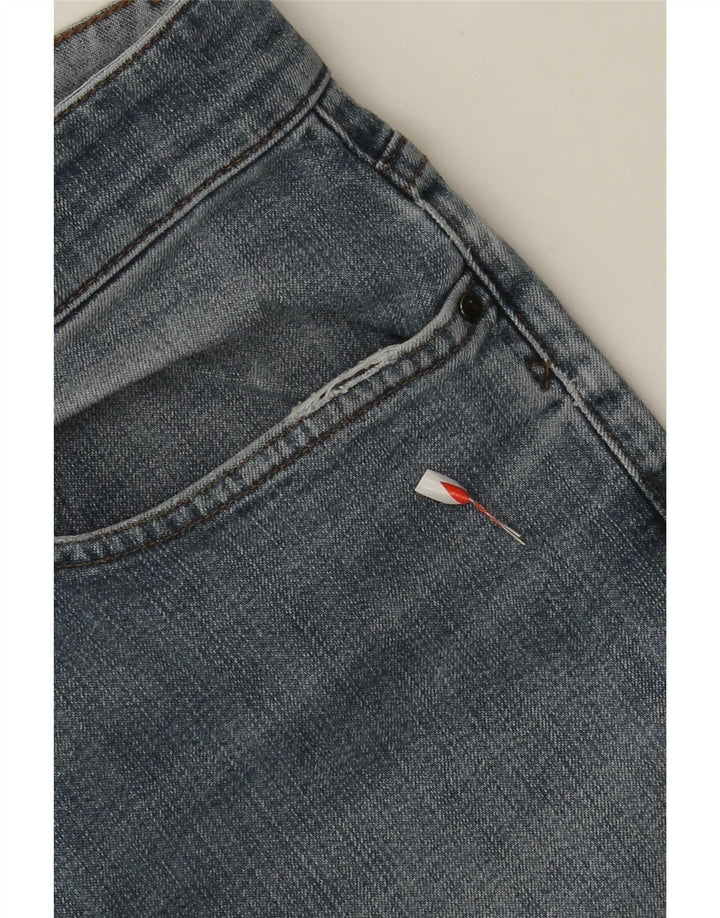 Blugi drepti pentru femei Trussardi W32 L32 albastru