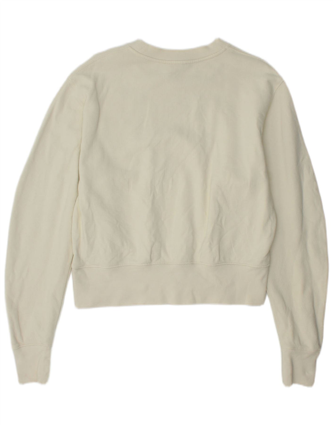 Pulover supradimensionat Cos pentru femei UK 10 mic bumbac alb