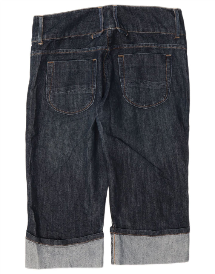 Bermude denim Lee pentru femei US 6 Medium W30 Bumbac bleumarin