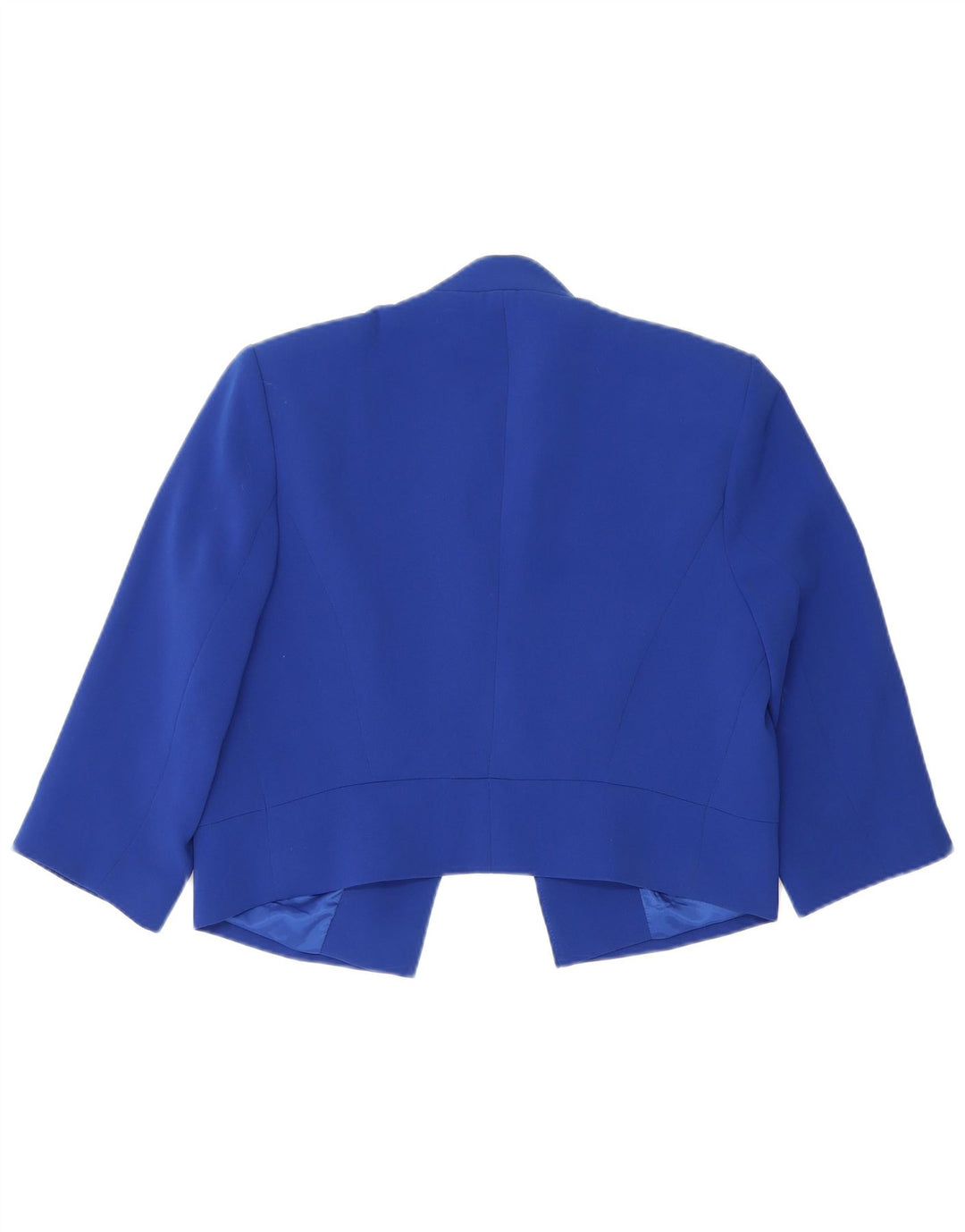 Jachetă Bolero Hobbs pentru femei cu mâneci 3/4 UK 12 Poliester albastru mediu