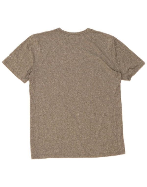 Tricou grafic NIKE Dri Fit pentru bărbați Top Medium Green Flecked