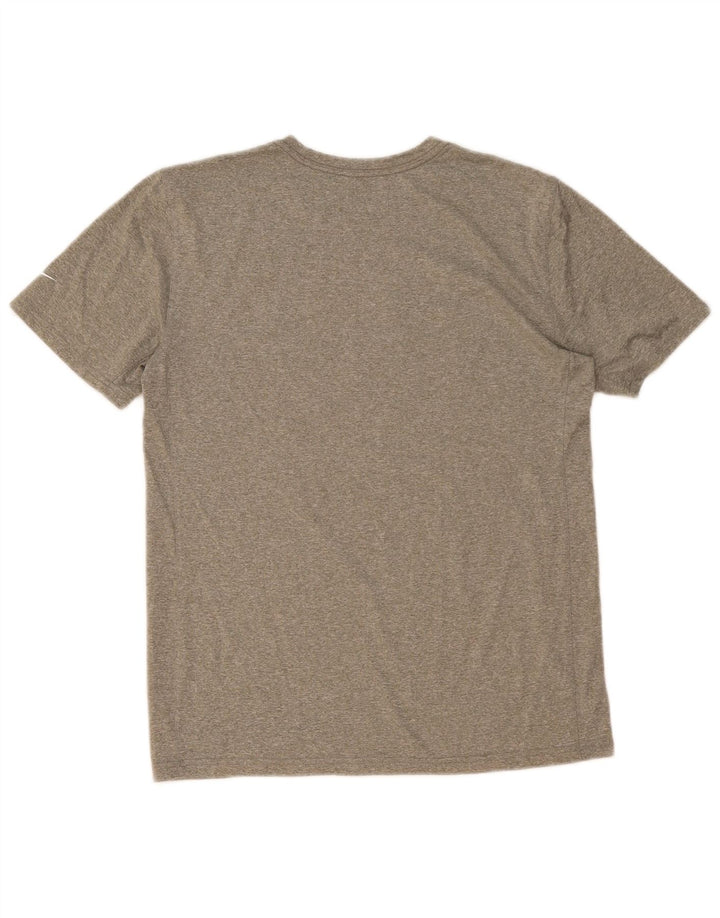 Tricou grafic NIKE Dri Fit pentru bărbați Top Medium Green Flecked
