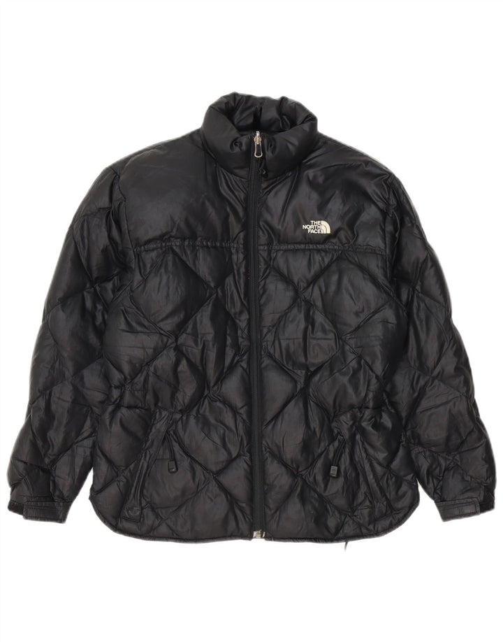 Jachetă căptușită pentru fete The North Face 11-12 ani, mare, poliester negru