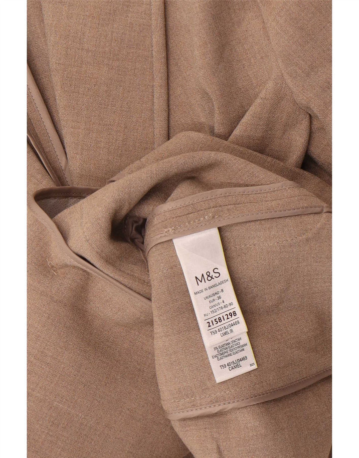 Jachetă pentru femei Marks & Spencer cu două piepturi, UK 8, Bej mic