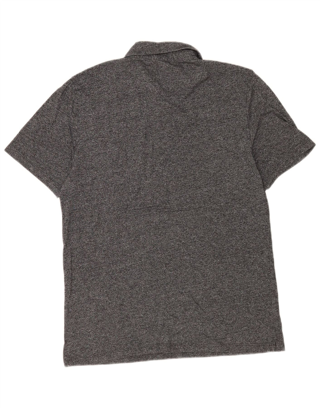 Tricou polo Reiss pentru bărbați, bumbac cu pete gri mediu