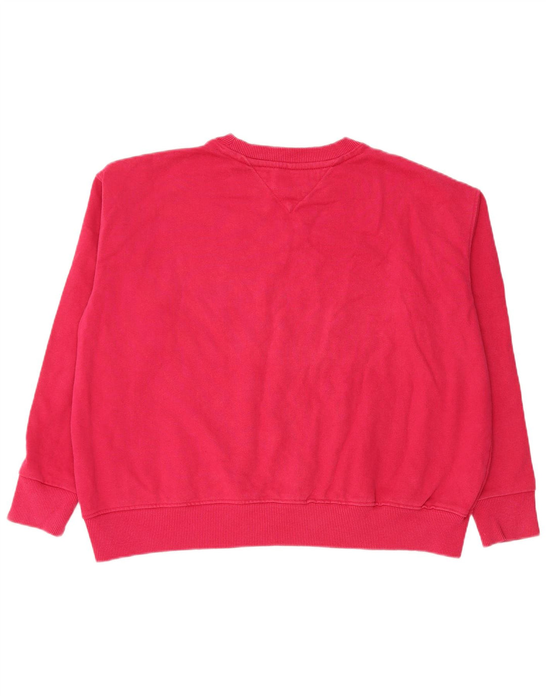 Pulover pentru damă Tommy Hilfiger, cu grafic supradimensionat, roz mediu, UK 14