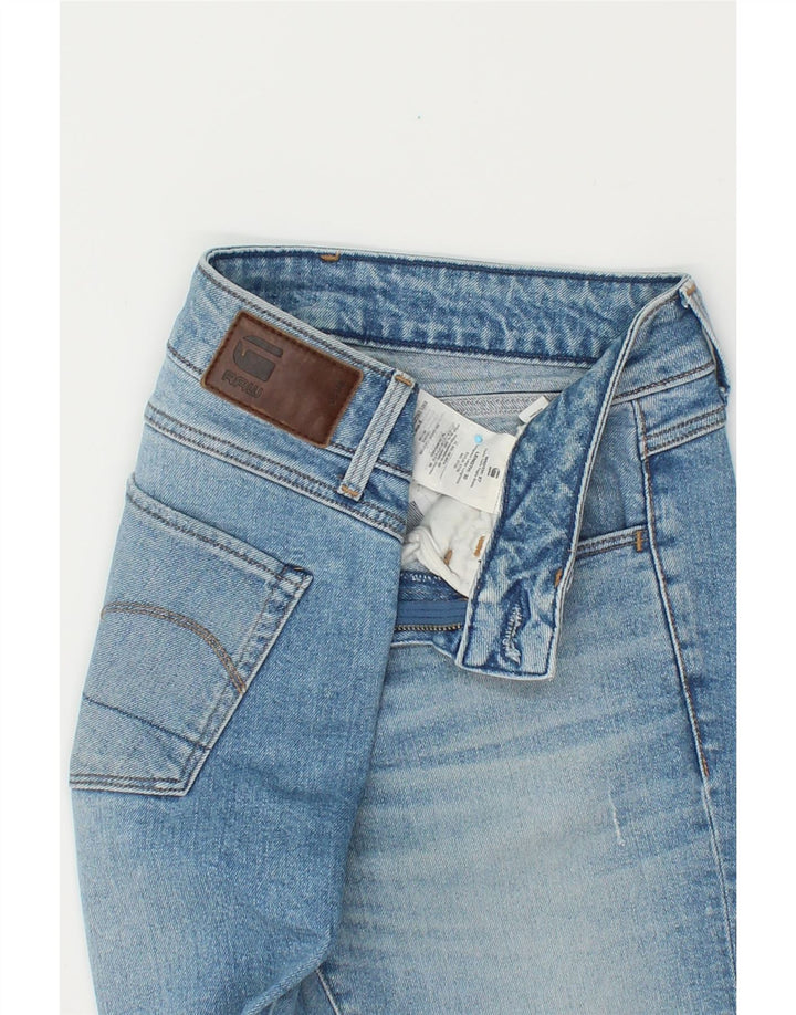 G-STAR Womens Slim Jeans W27 L28 Blue Polyester Vintage G-Star and Second-Hand G-Star from Messina Hembry 