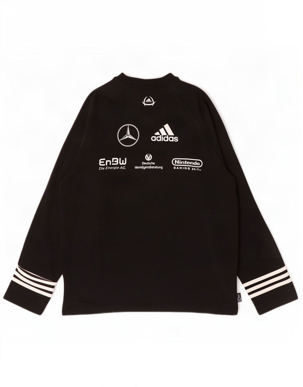 Adidas Mens Climawarm Graphic Top Long Sleeve UK 40/42 Medium Black