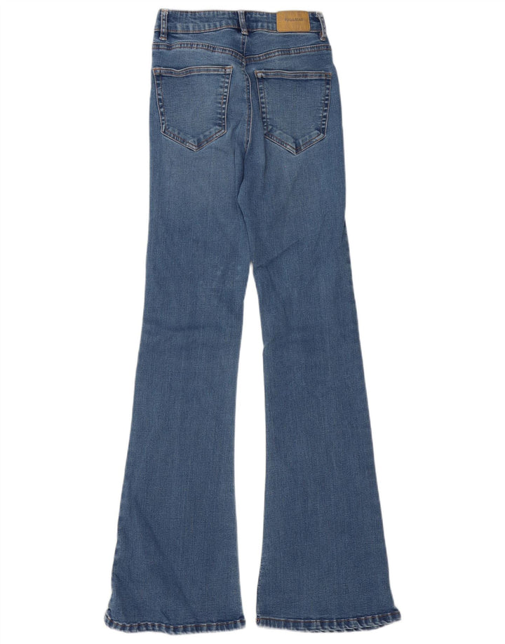Blugi evazați pentru femei Pull & Bear EU 36 Small W26 L32 Albastru