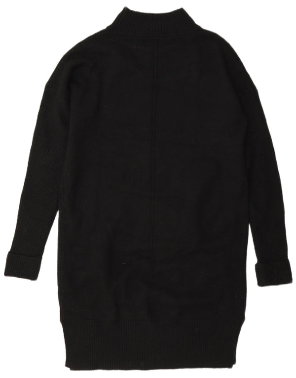 Rochie Jumper supradimensionată pentru femei cu mânecă lungă Fat Face UK 8 Mic Negru