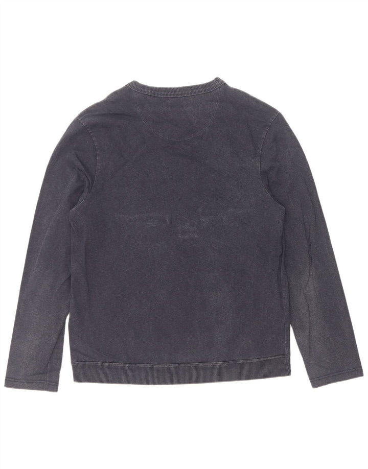 Top pentru bărbați Levi's cu mânecă lungă mare, bleumarin, bumbac