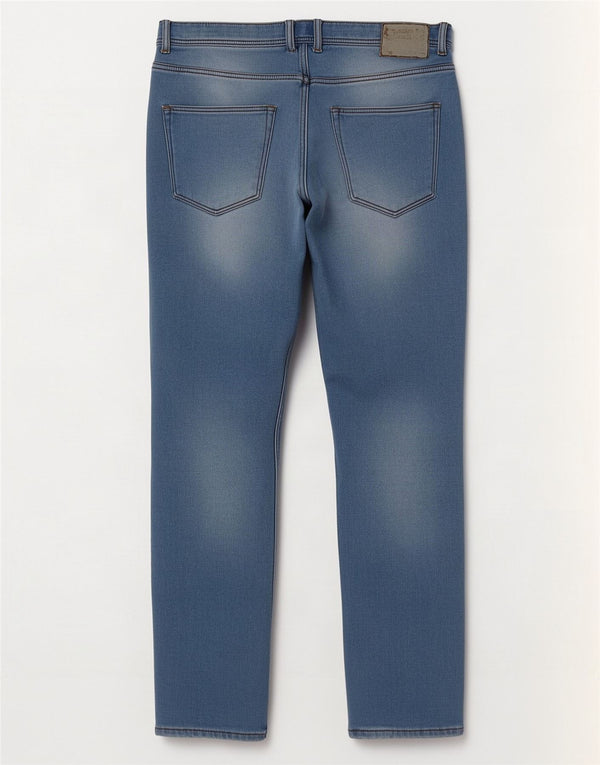 Blugi slim pentru bărbați Zara EU 40 Medium W31 L31 Albastru