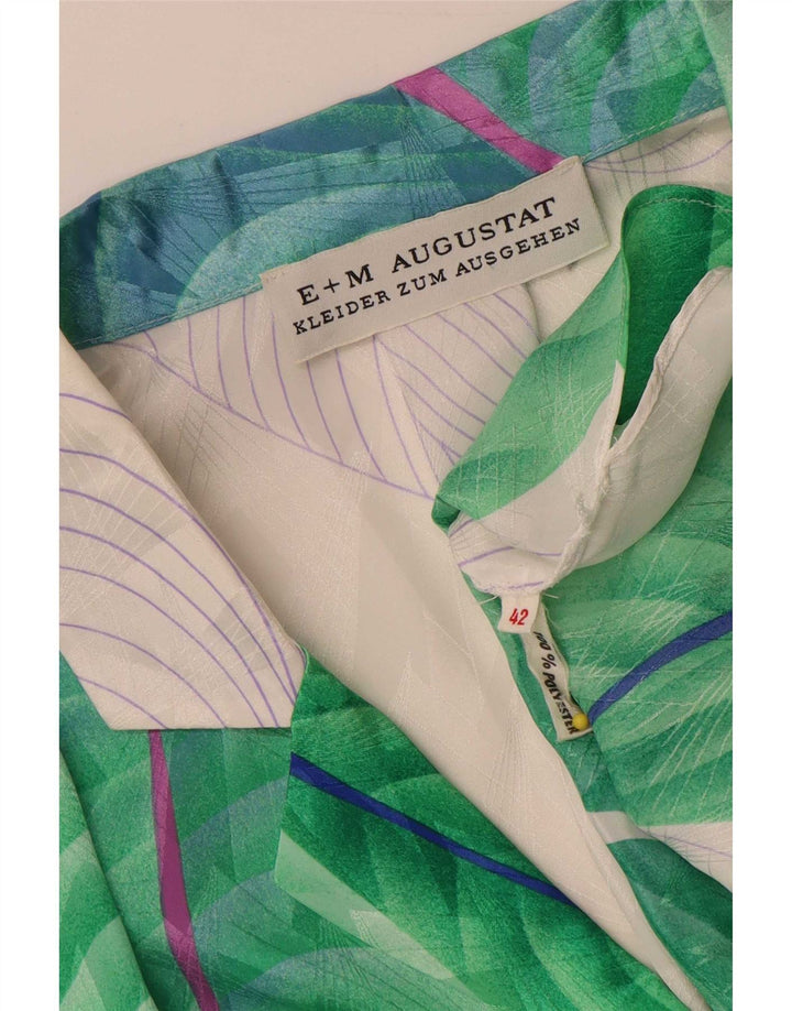 Set fuste 2 piese pentru femei E+M Augustat EU 42 mare W32 poliester floral gri