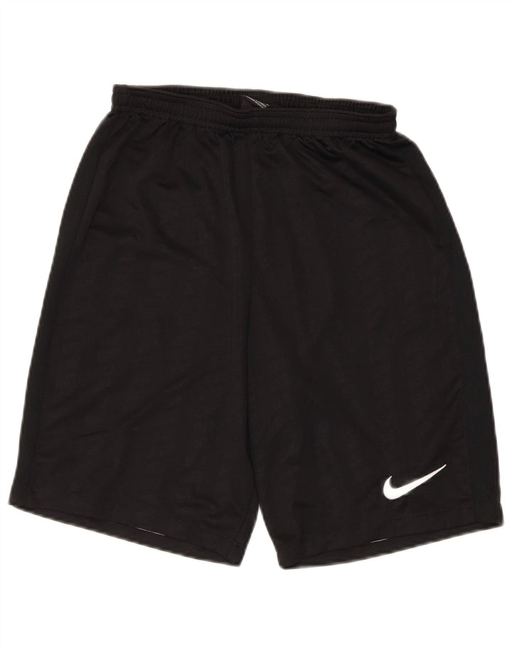 Pantaloni scurți sport Nike Dri Fit pentru bărbați, poliester negru mic